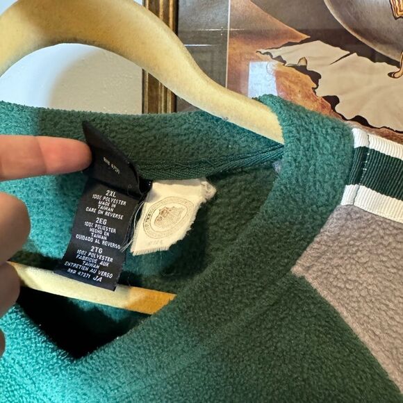 Vintage Minnesota Wild Fleece Sweatshirt - Picture 2 of 6